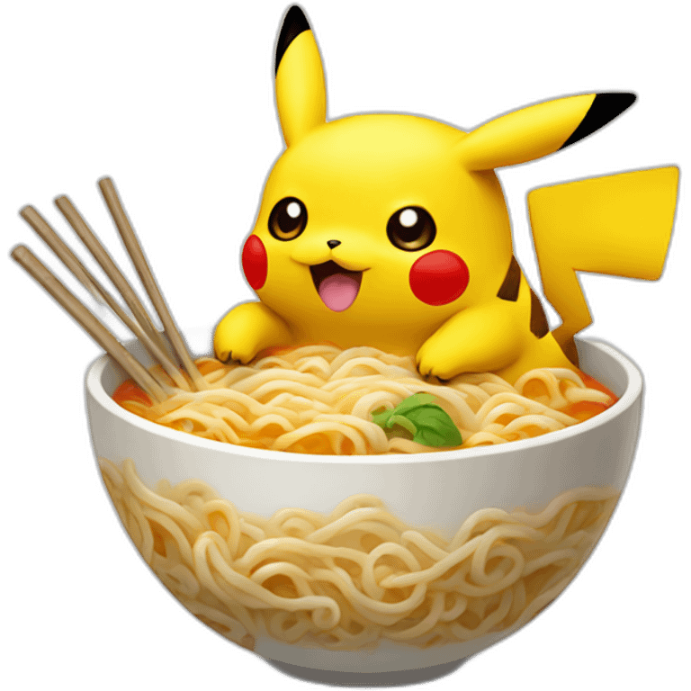 pikachu-eating-ramen emoji