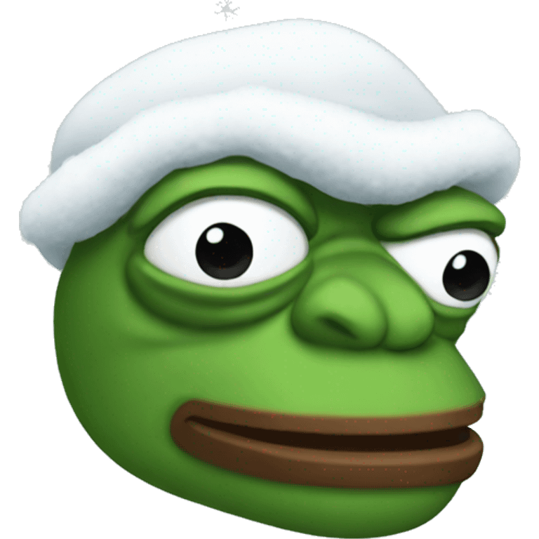 pepe snow emoji