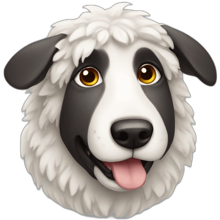 Sheep dog emoji