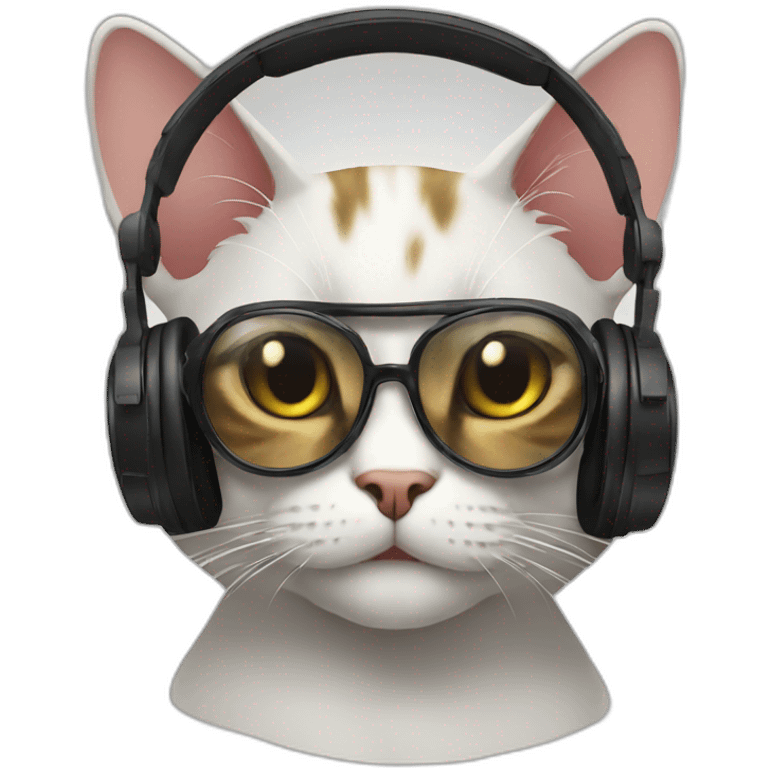 dj cat emoji