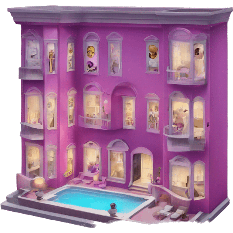 Haunted Barbie’s dream hotel   emoji