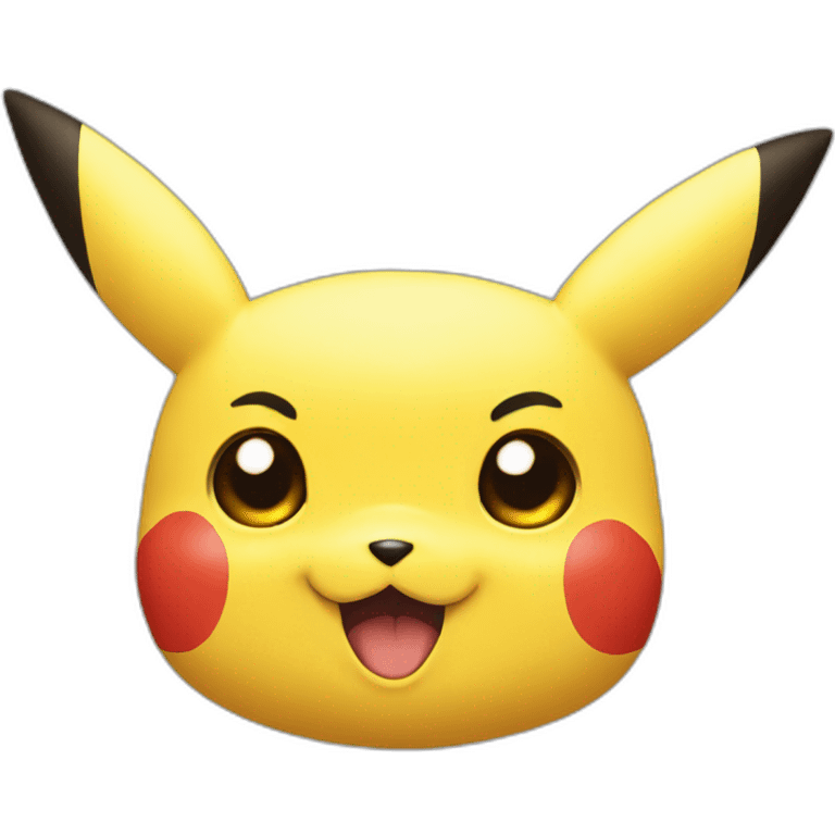 Pikachu head emoji