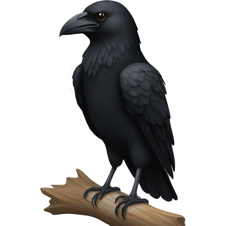 black crow emoji