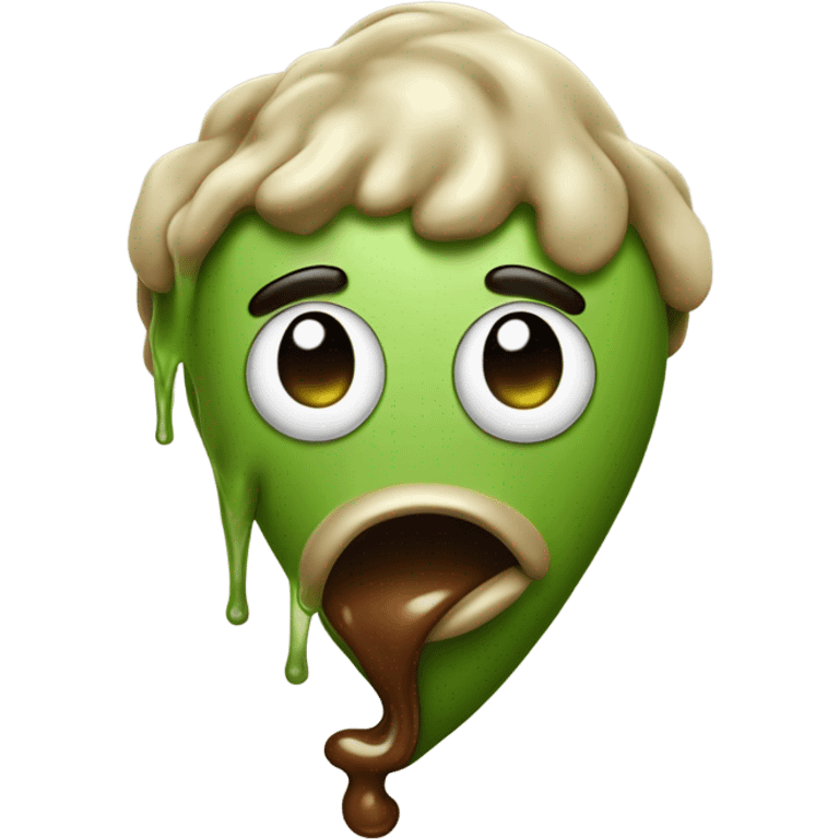 The poop emoji sick emoji