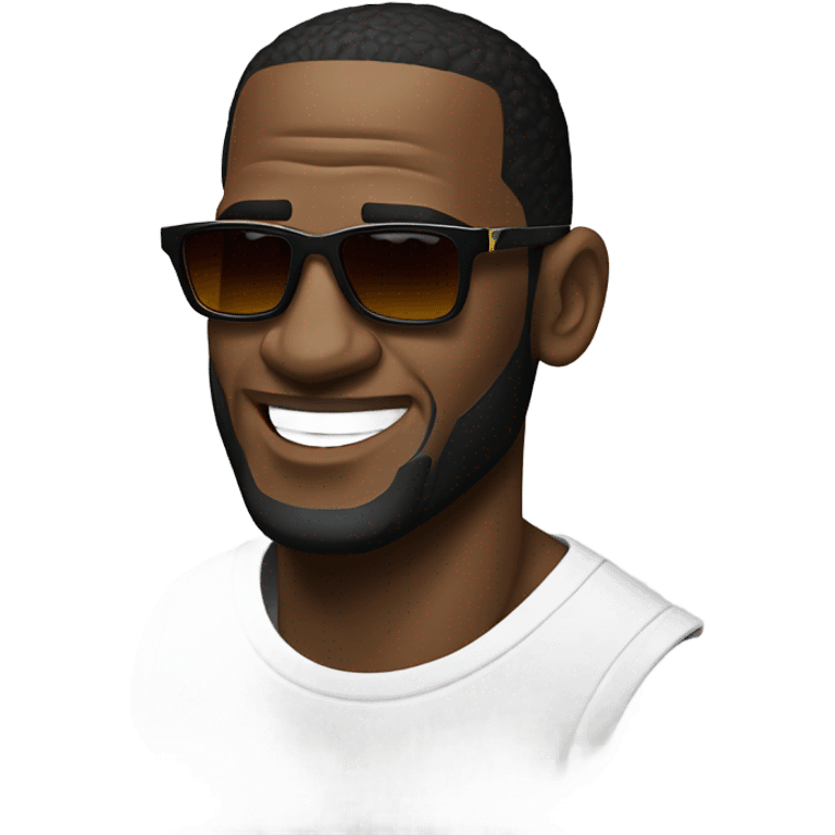 Lebron sunglasses  emoji