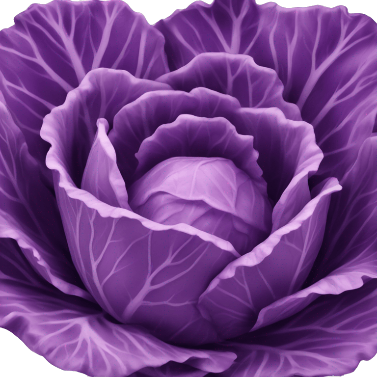 purple cabbage emoji