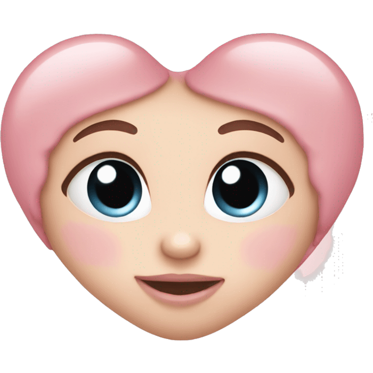 Baby pink heart  emoji