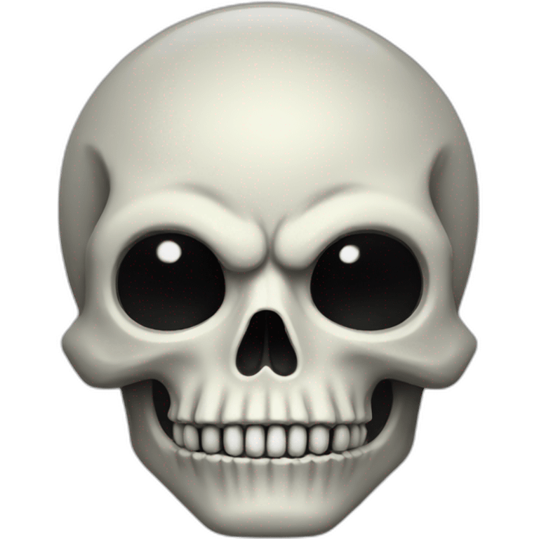 Space halloween skull emoji