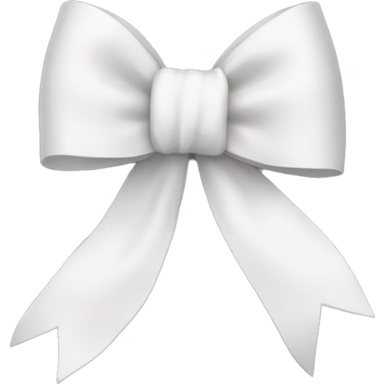 White ribbon bow emoji