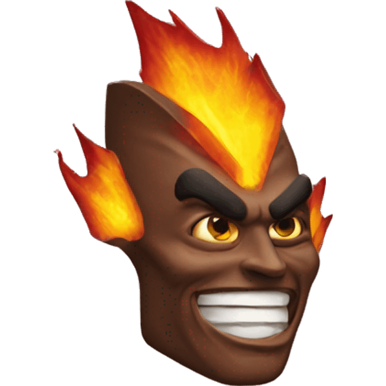 Sparky the sun devil  emoji