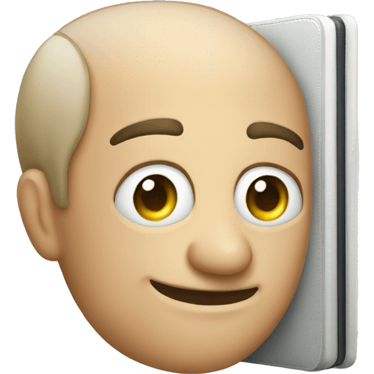 An electronic book. Tablet  emoji