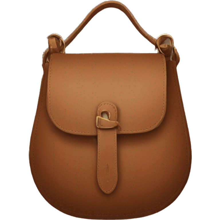 polène bag brown  emoji