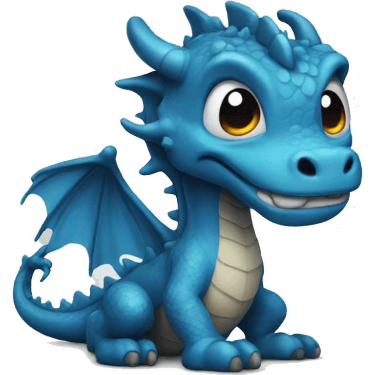 blue dragon emoji