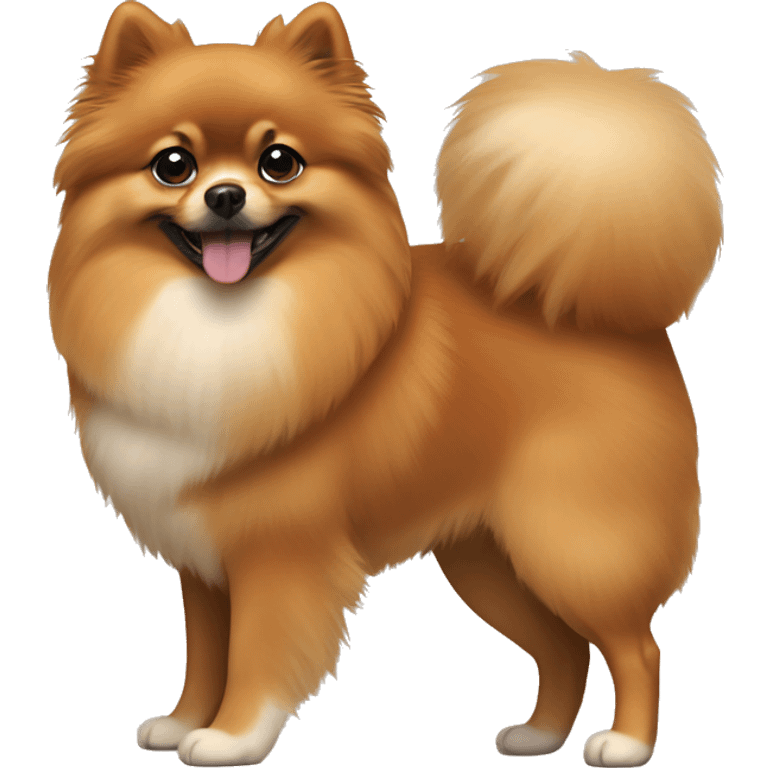 sable orange pomeranian emoji