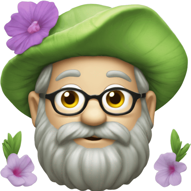 Sassy garden gnome emoji