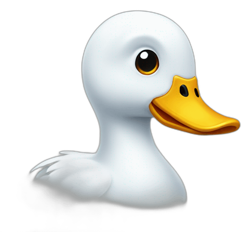 Ghost duck emoji