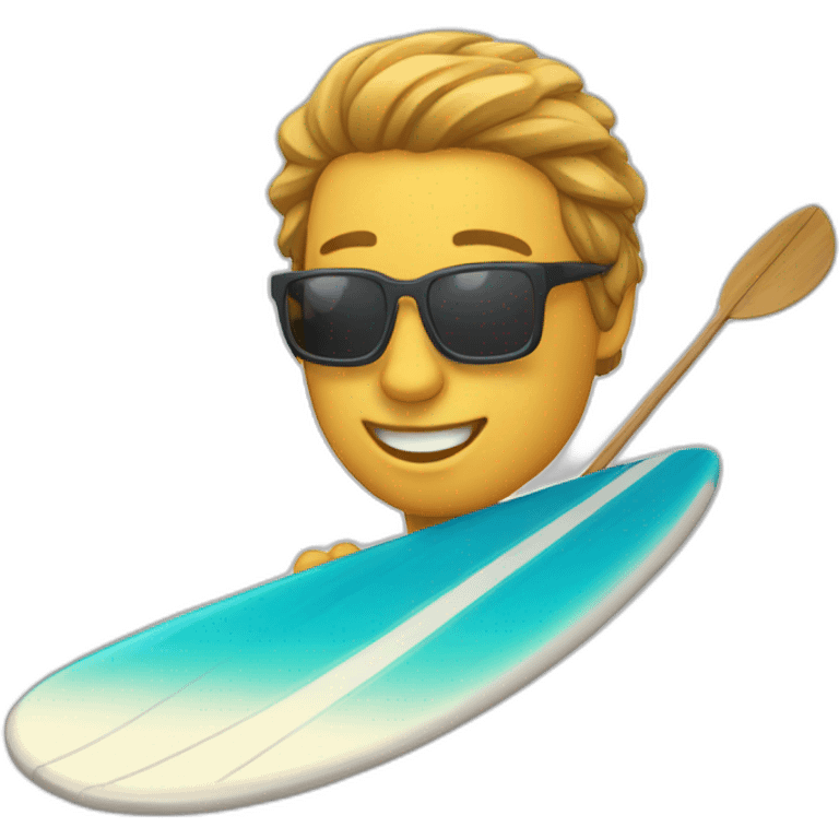 Tabla de surf emoji