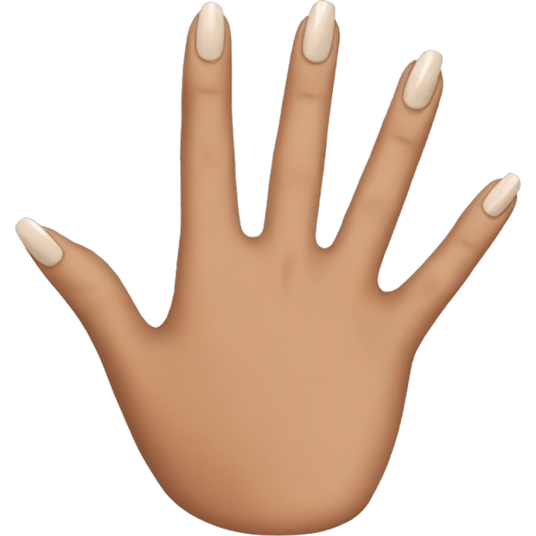 brown manicure  emoji