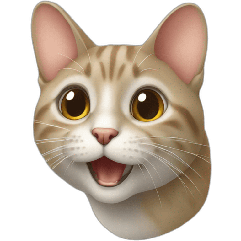 chat sur souris emoji