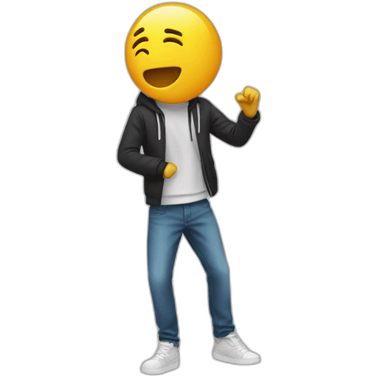 Personne qui dab emoji