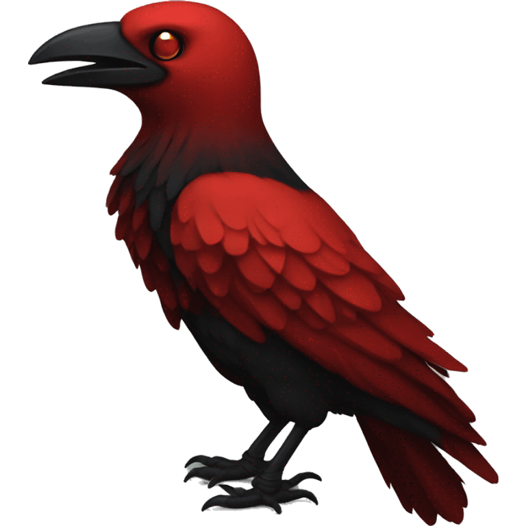 blood crow emoji