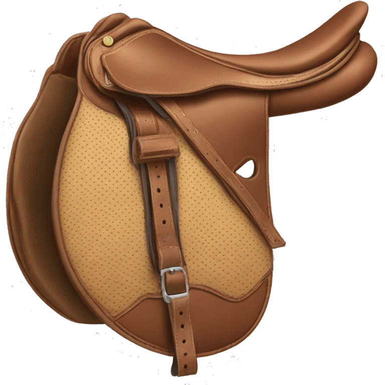 English saddle no straps  emoji