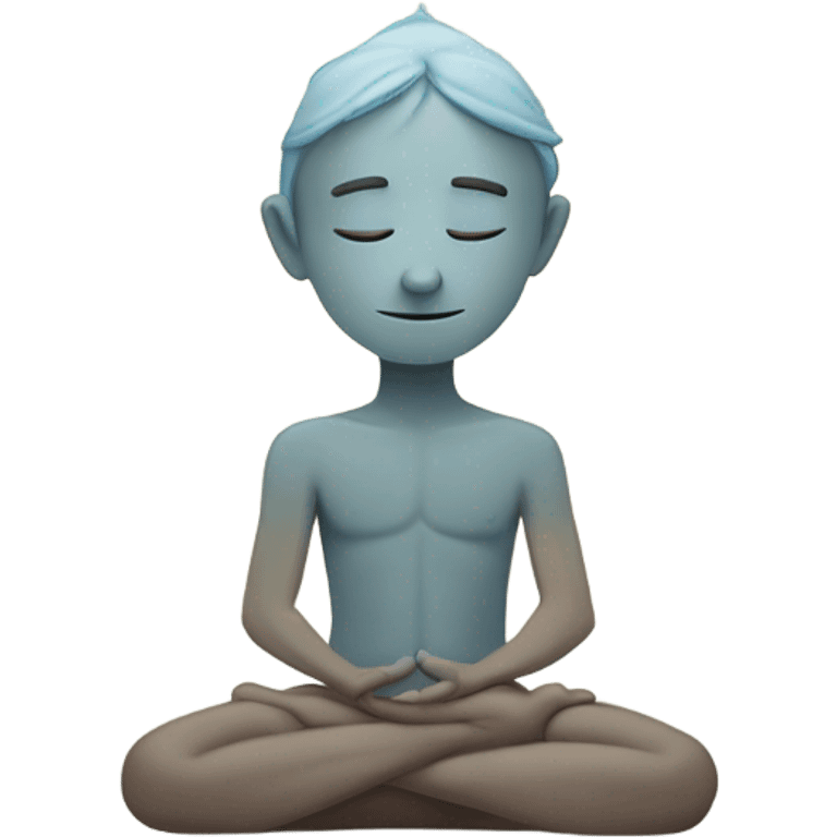 un elfo meditando emoji