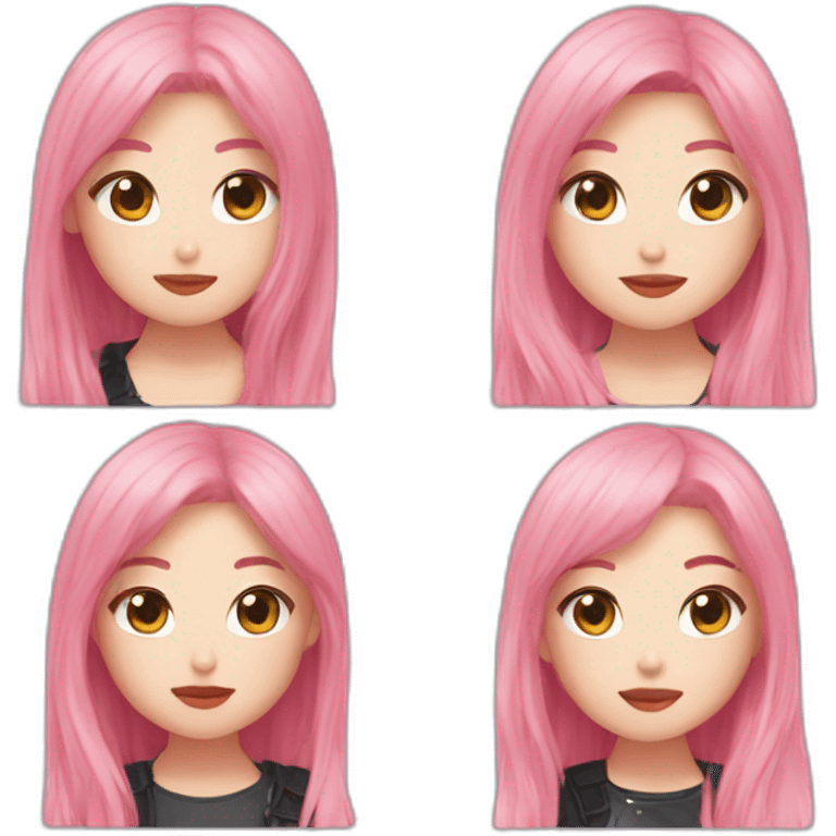 Blackpink ready for love emoji