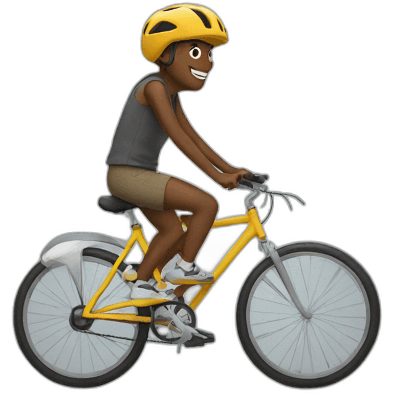 shubaka on bicycle emoji