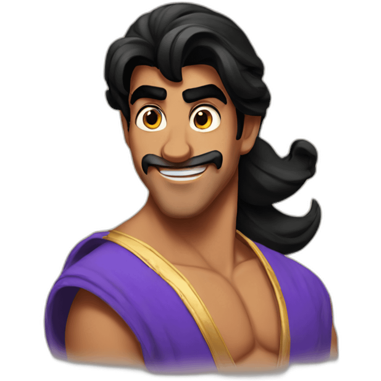 Aladdin on steroids emoji