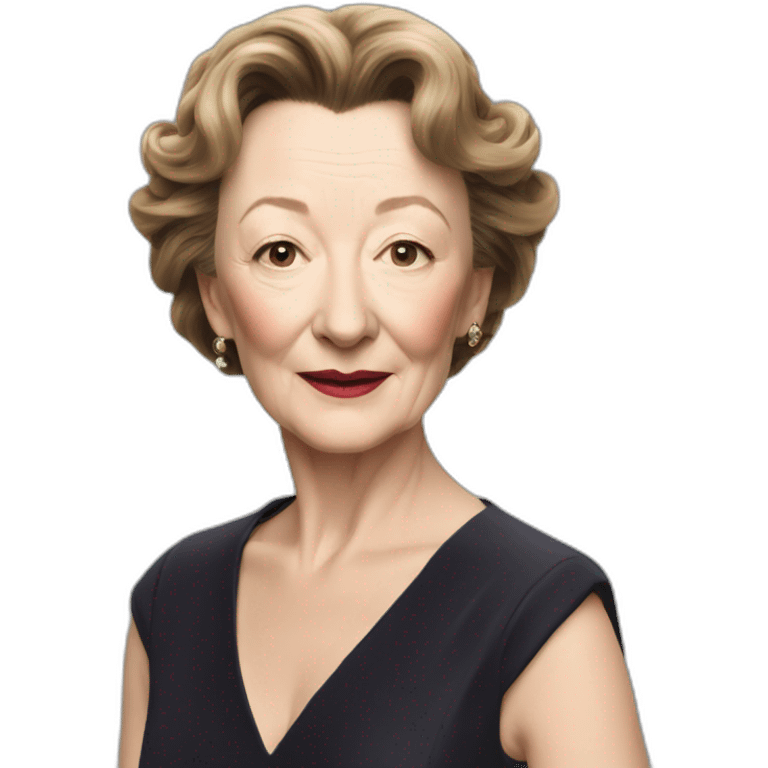 Lesley Manville emoji