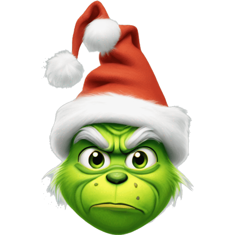 Grinch Christmas  emoji