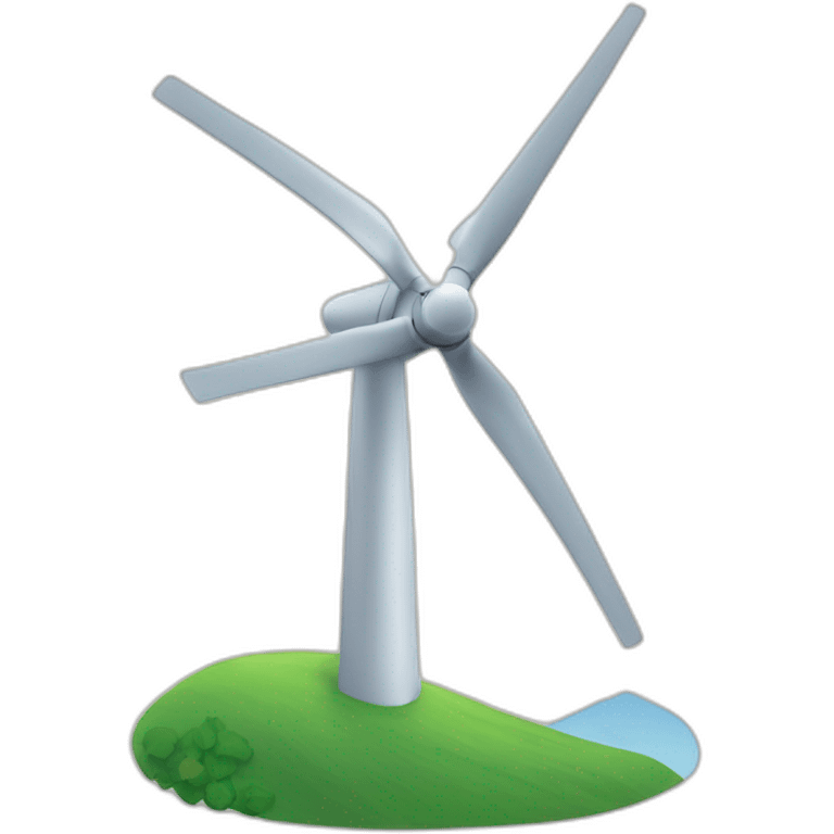 wind turbine emoji