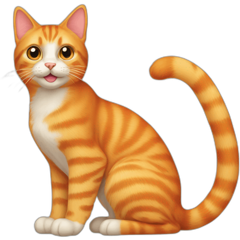 orange tabby cat emoji