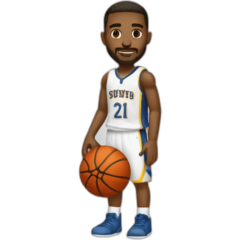 Jugador de baloncesto emoji