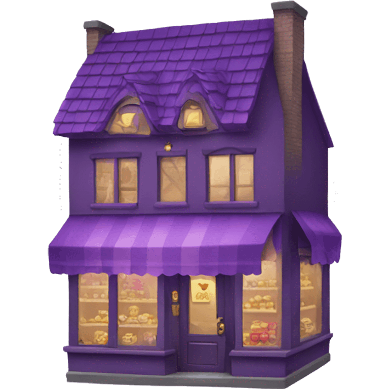 Magic purple shop emoji