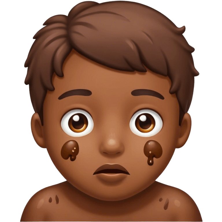 Children with poop emoji