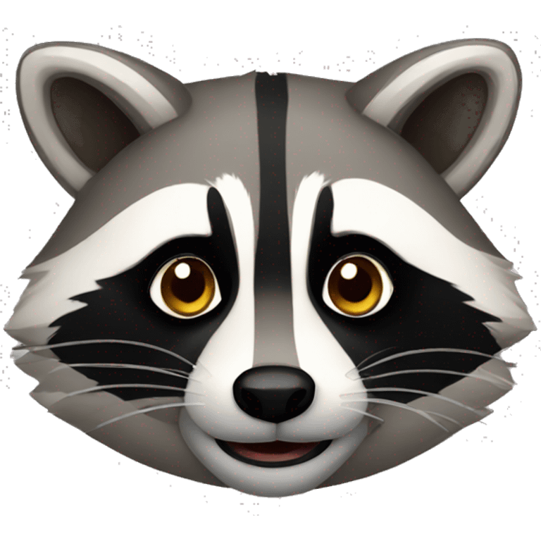 raccoon emoji