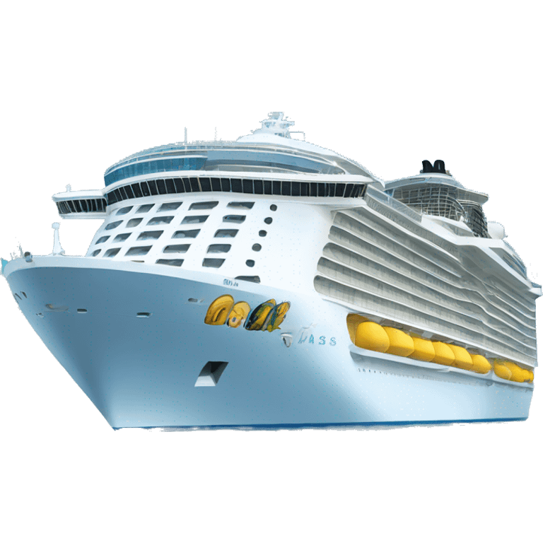 Oasis of the seas cruise ship emoji