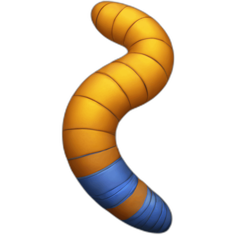 Nasa worm logo emoji