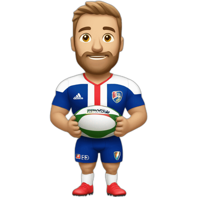 Coupe du monde de rugby en France  emoji