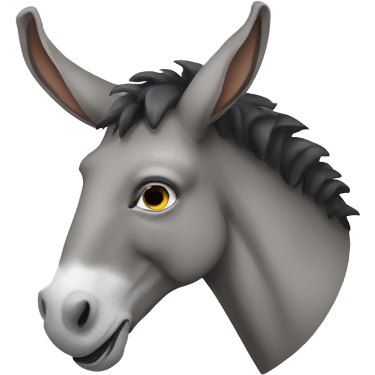 Donkey brains emoji