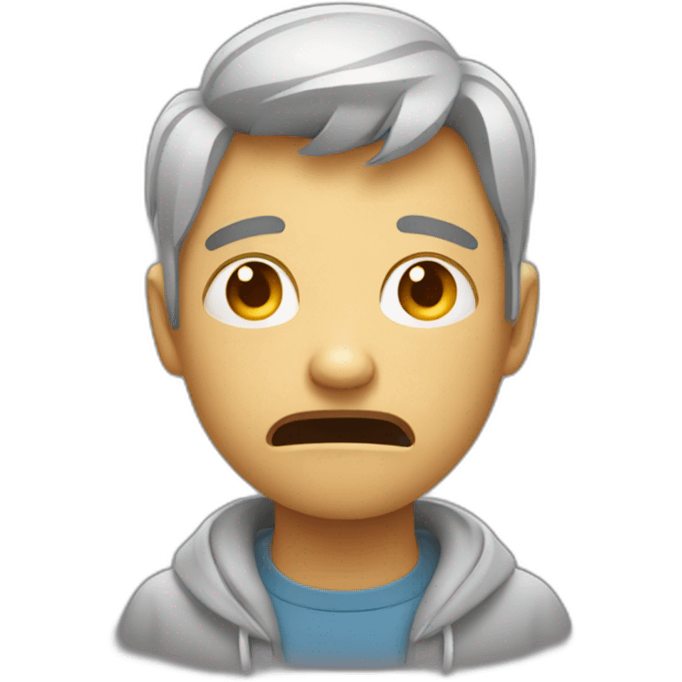 stressed anxious ux designer emoji