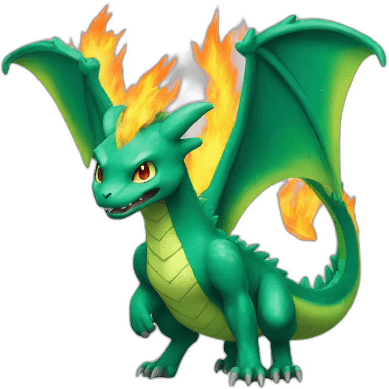 Pokémon Draco feu emoji