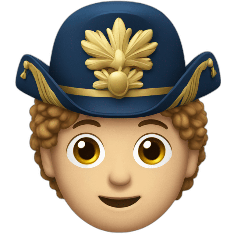 Napoleon-with-party-hat emoji