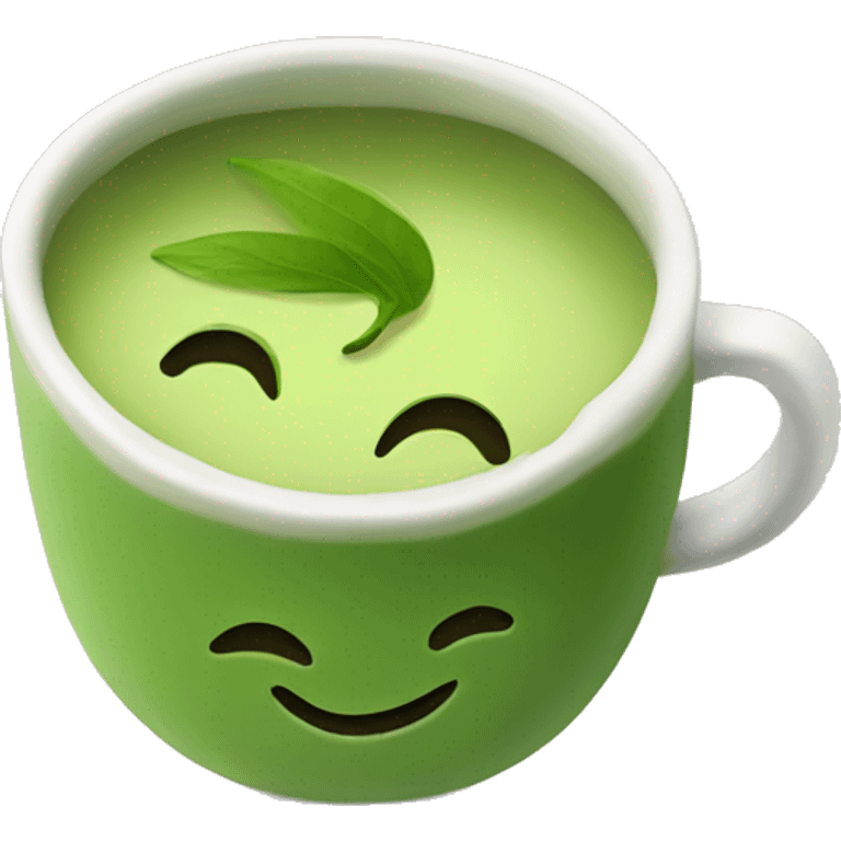 matcha tea  emoji