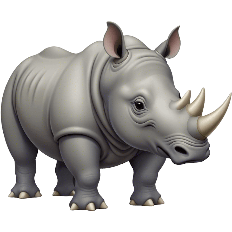 Disney-style rhinoceros  emoji