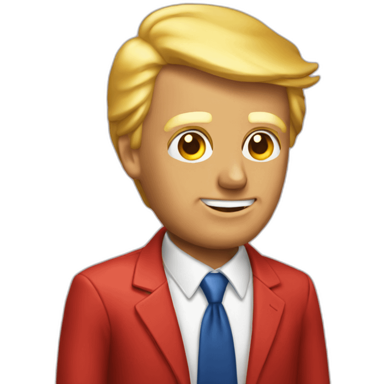 trump-baño-de-oro emoji