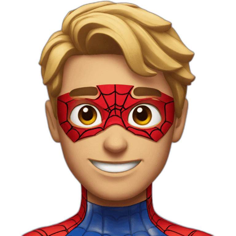 Spider man emoji