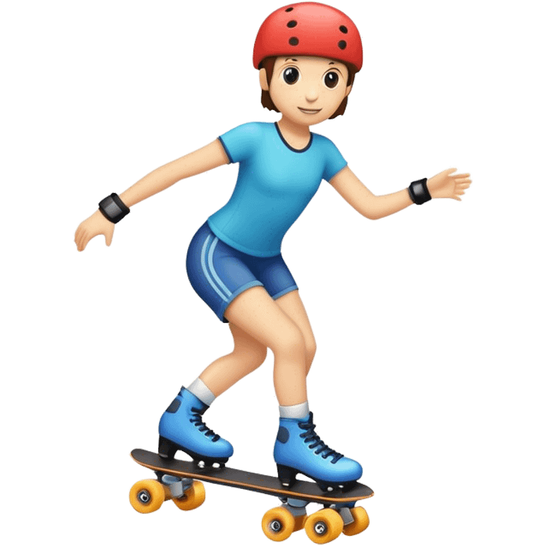 Person roller skating  emoji